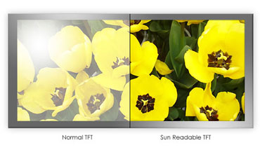 Sunlight Readable TFT's